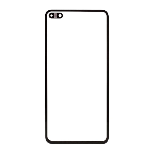 OEM Screen Glass Lens Replacement Part for Huawei P40 - Black - 1