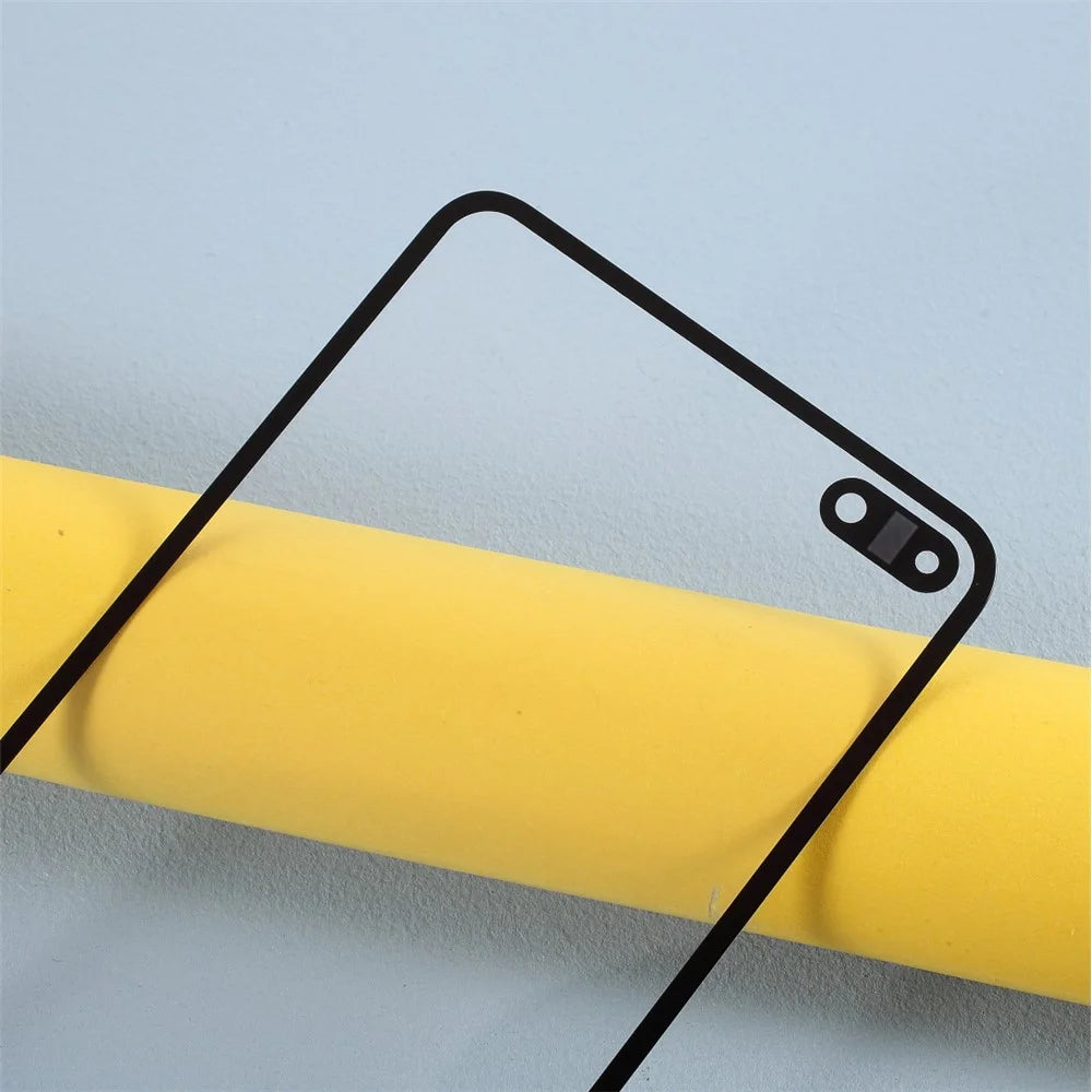 OEM Screen Glass Lens Replacement Part for Huawei P40 - Black - 6
