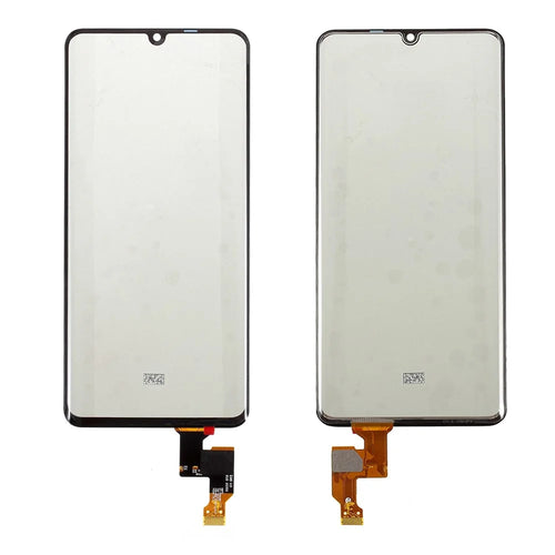 Digitizer Touch Screen Glass Spare Part with Polarizer for Huawei P30 Pro - Black - 1