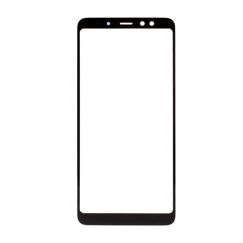 Screen Glass Lens + OCA Adhesive Repair Part for Samsung Galaxy A8+ (2018) - 1