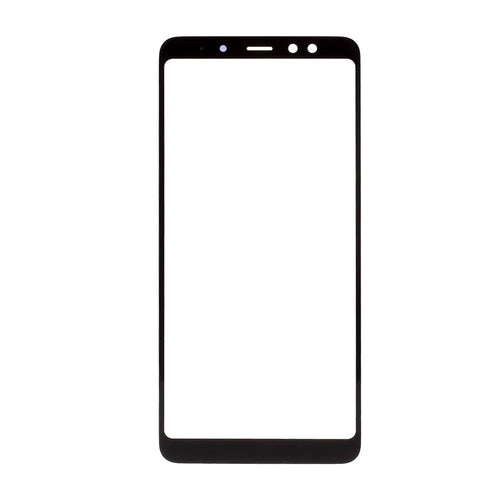 Screen Glass Lens + OCA Adhesive Repair Part for Samsung Galaxy A8+ (2018) - 1