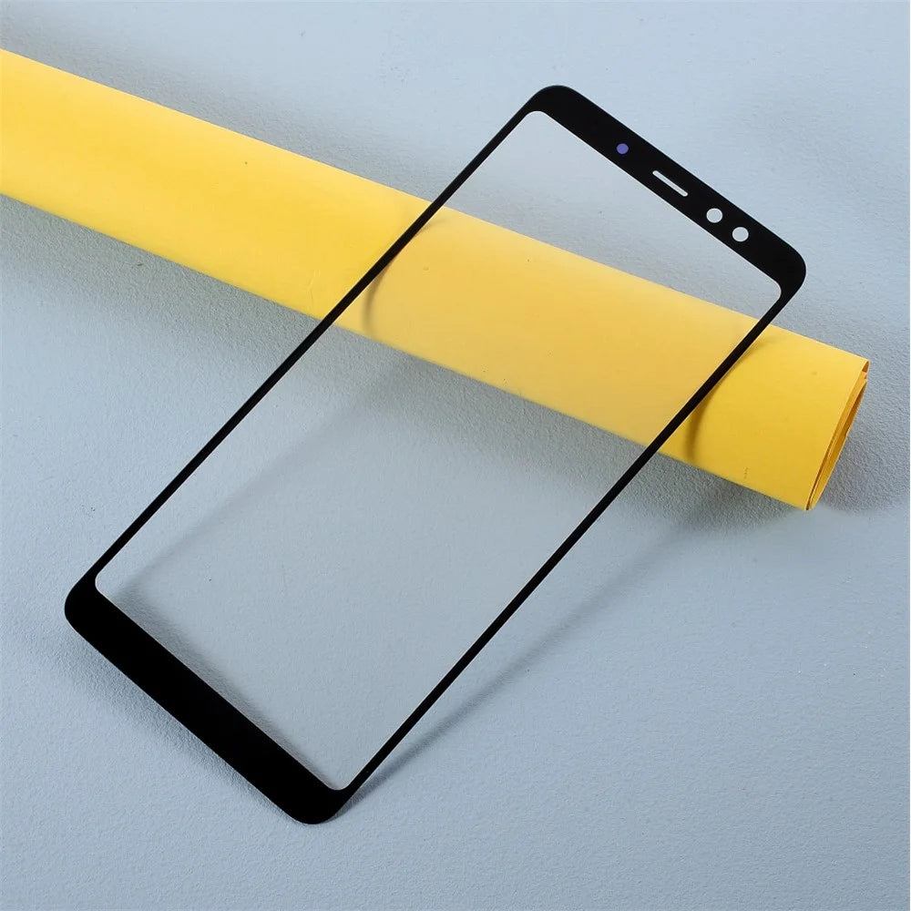 Screen Glass Lens + OCA Adhesive Repair Part for Samsung Galaxy A8+ (2018) - 2