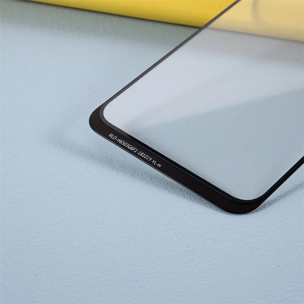 Screen Glass Lens + OCA Adhesive Replacement for Xiaomi Redmi Note 8 (without Logo) - Black - 6