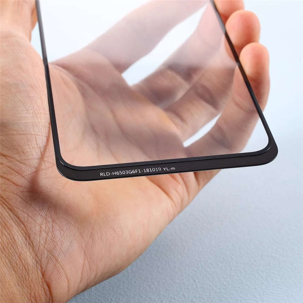 Screen Glass Lens + OCA Adhesive Replacement for Xiaomi Redmi Note 8 (without Logo) - Black - 7