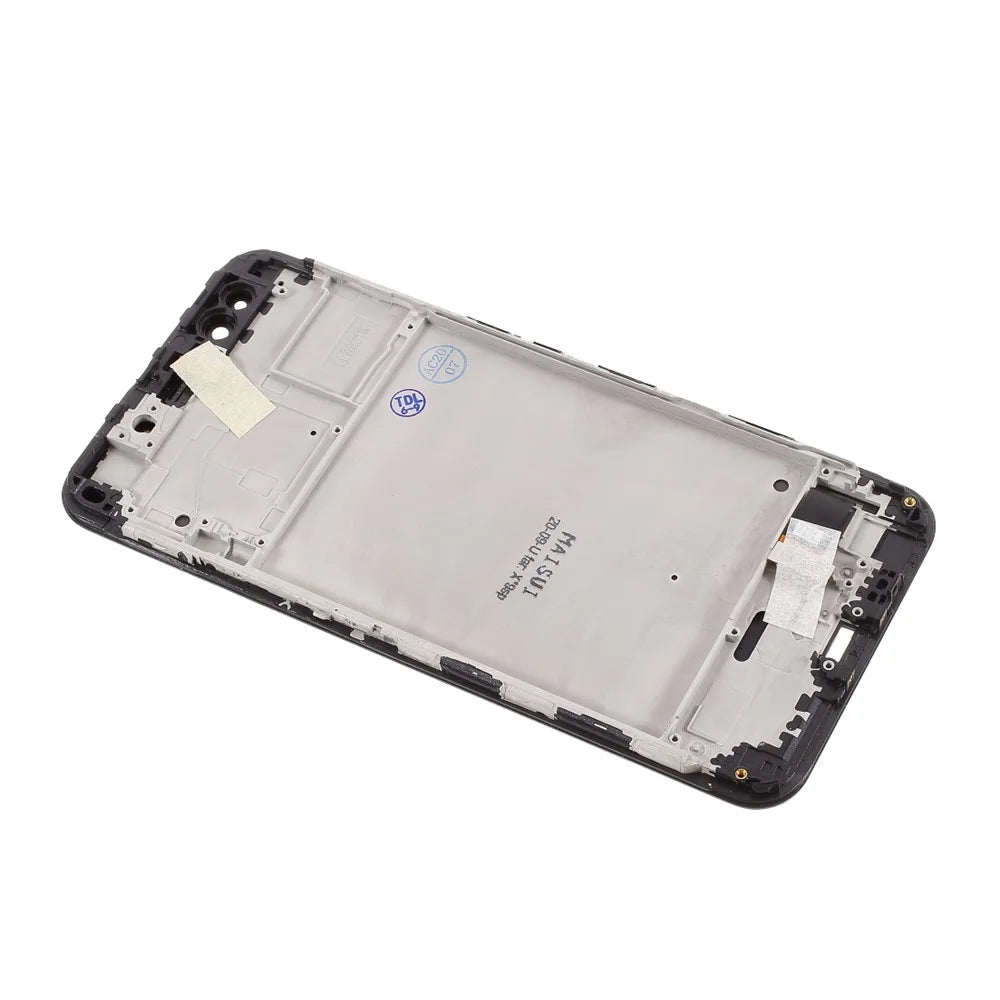 For Vivo X9s Plus LCD Screen and Digitizer Assembly with Frame Repair Part (In-cell Craft) - Black - 3