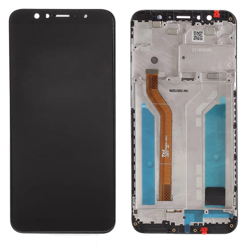 Grade B LCD Screen and Digitizer Assembly + Frame (without Logo) for Asus Zenfone Max Pro (M1) ZB601KL/ZB602KL - Black - 1