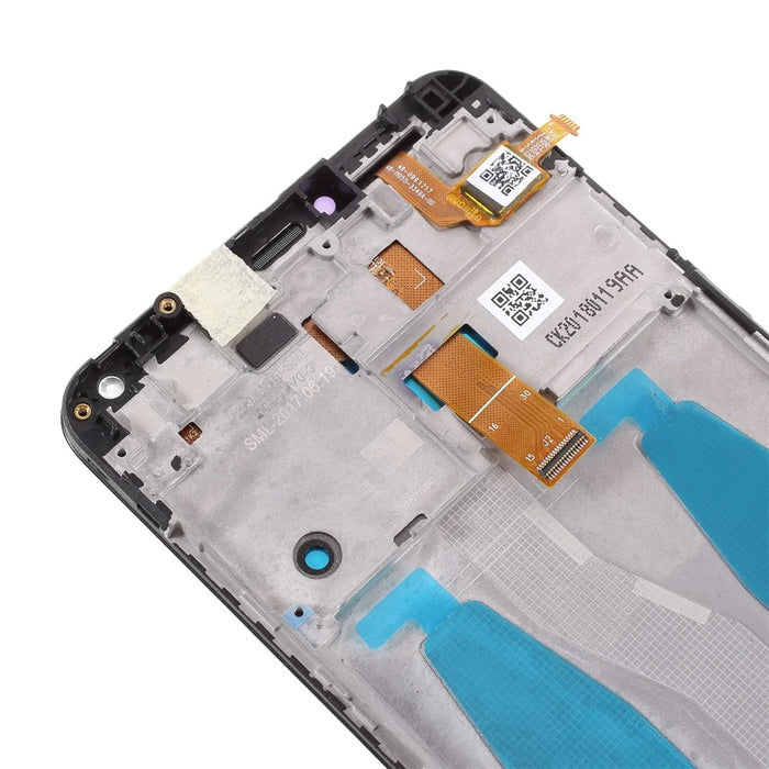 Assembly LCD Screen and Digitizer Assembly + Frame (Without LOGO) for Asus Zenfone 4 Max ZC554KL - Black - 4