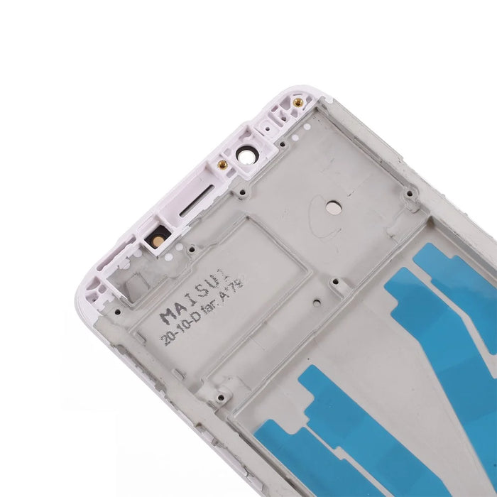 For Oppo A79 (2017) LCD Screen and Digitizer Assembly with Frame Replacement Part (In-Cell Craft) - White - 4
