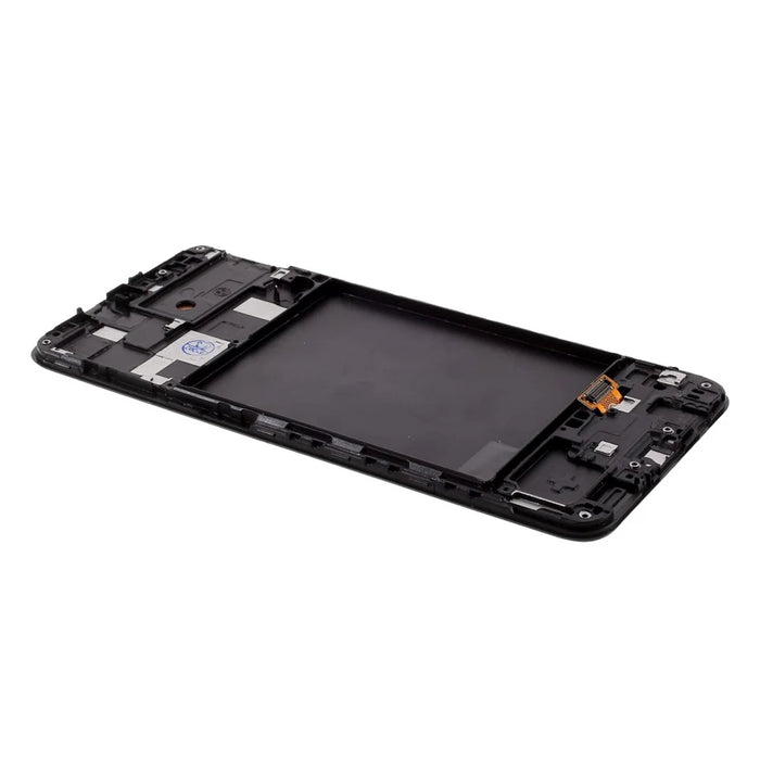 LCD Screen and Digitizer Assembly + Frame TFT Version (Without Logo) for Samsung Galaxy A20 A205 - Black - 3