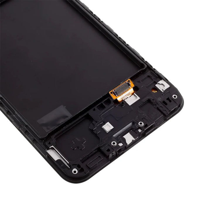 LCD Screen and Digitizer Assembly + Frame TFT Version (Without Logo) for Samsung Galaxy A20 A205 - Black - 5