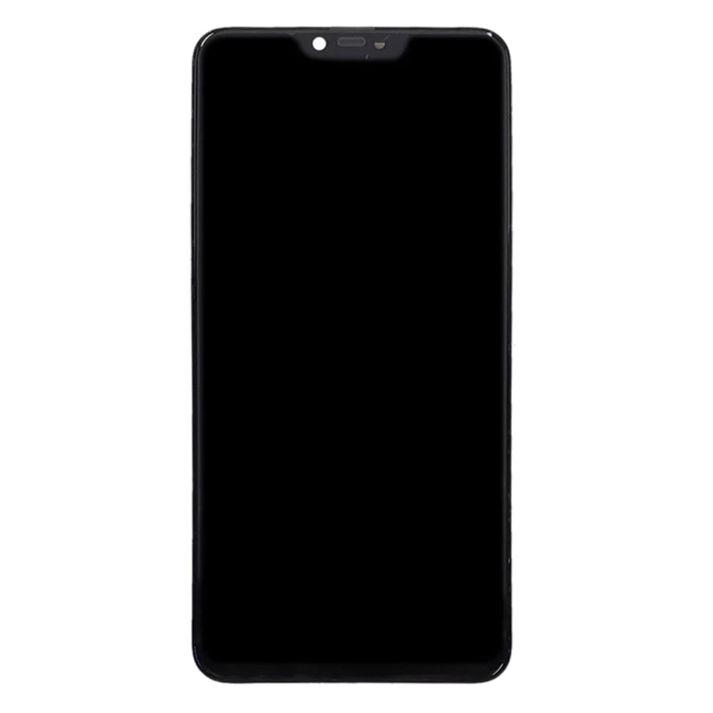 LCD Screen and Digitizer Assembly + Frame Replacement Part for Realme C1 - Black - 2