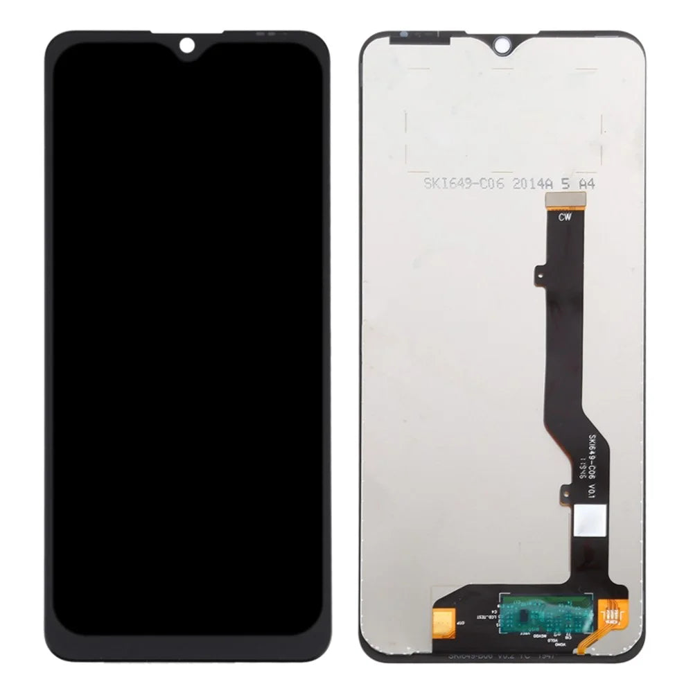 OEM LCD Screen and Digitizer Assembly Replacement for ZTE Blade V Smart (2050) - Black - 1