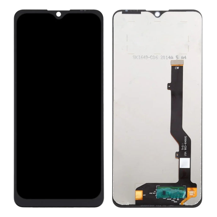 OEM LCD Screen and Digitizer Assembly Replacement for ZTE Blade V Smart (2050) - Black - 1
