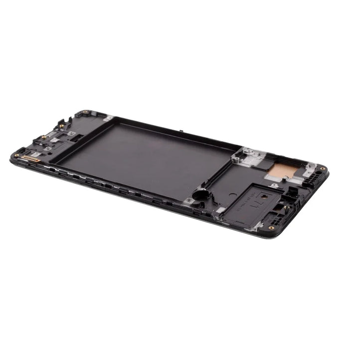 LCD Screen and Digitizer Assembly + Frame (Without Logo) (TFT Edition, without Fingerprint Function) for Samsung Galaxy A71 4G SM-A715 - Black - 3