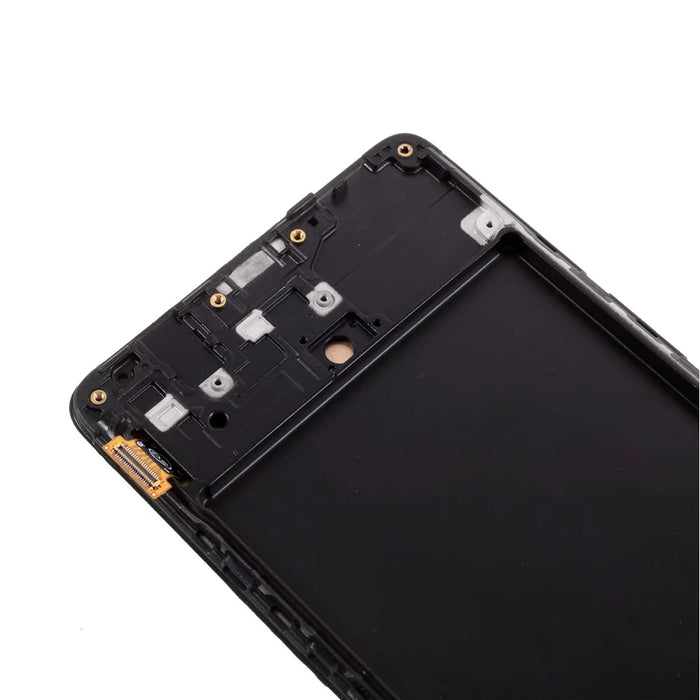 LCD Screen and Digitizer Assembly + Frame (Without Logo) (TFT Edition, without Fingerprint Function) for Samsung Galaxy A71 4G SM-A715 - Black - 4