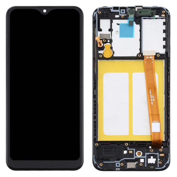 OEM LCD Screen and Digitizer Assembly + Frame Replace Part (Without Logo) for Samsung Galaxy A10e SM-A102U - Black - 1
