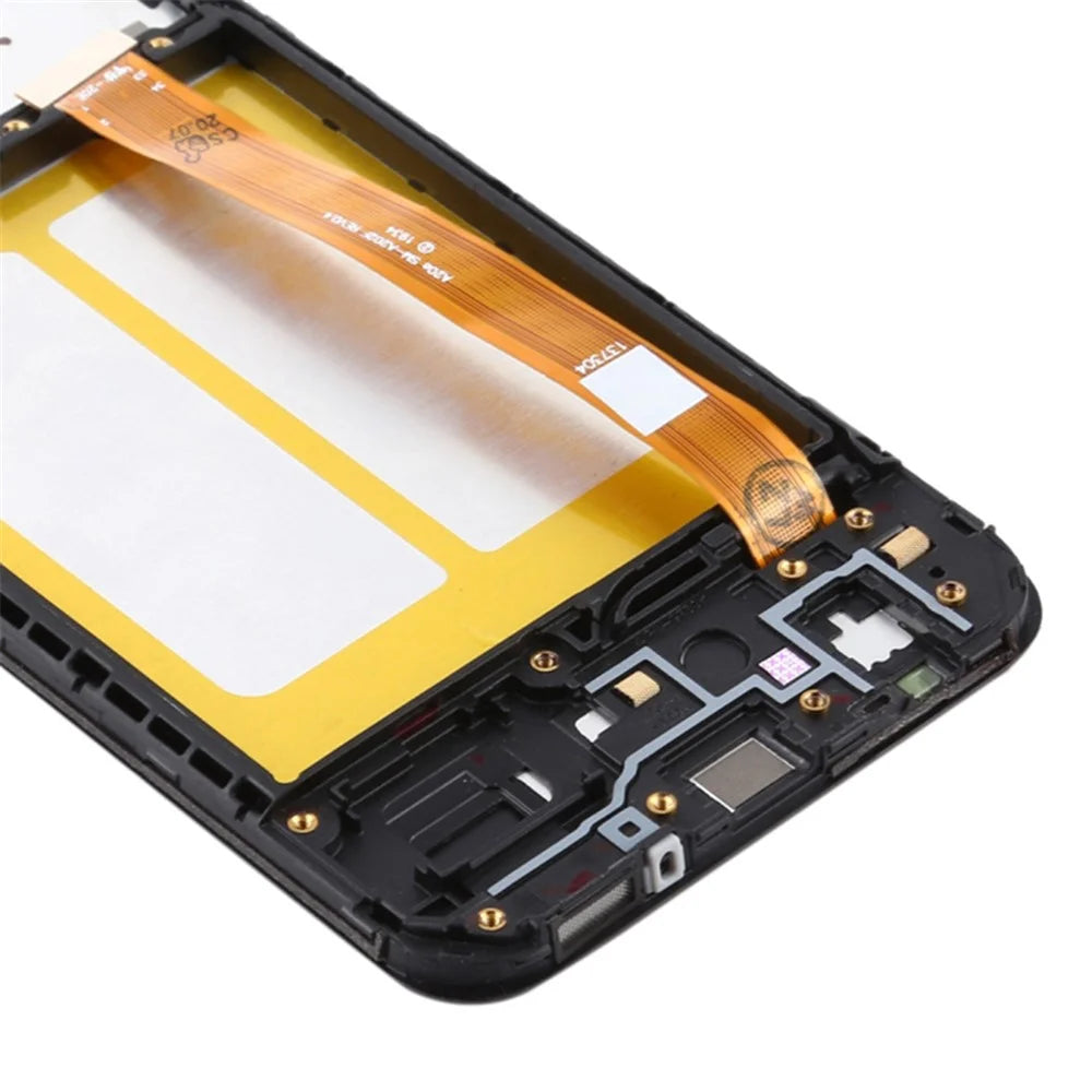 Grade C LCD Screen and Digitizer Assembly + Frame Replacement Part (without Logo) for Samsung Galaxy A20e SM-A202 - Black - 5