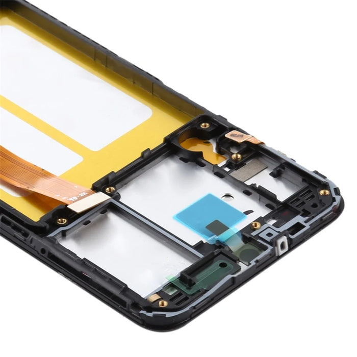 LCD Screen and Digitizer Assembly + Frame (Without Logo) for Samsung Galaxy A10e A102 A102U - Black - 2