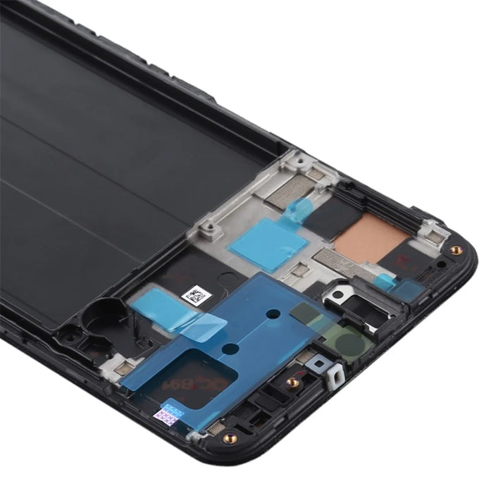 LCD Screen and Digitizer Assembly + Frame Replacement (Without Logo) (TFT Edition, without Fingerprint Function) for Samsung Galaxy A50 SM-A505 - Black - 2