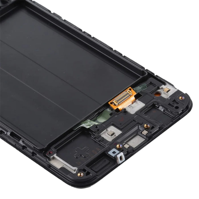 LCD Screen and Digitizer Assembly + Frame Replacement (Without Logo) (TFT Edition, without Fingerprint Function) for Samsung Galaxy A50 SM-A505 - Black - 3