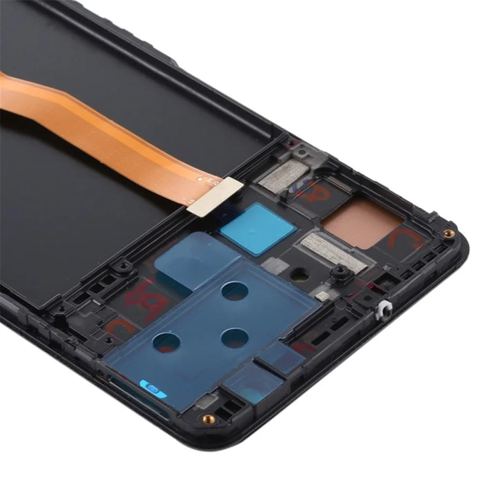 LCD Screen and Digitizer Assembly + Frame Repair Part (Without Logo, TFT Edition) for Samsung Galaxy A7 (2018) SM-A750 - Black - 2