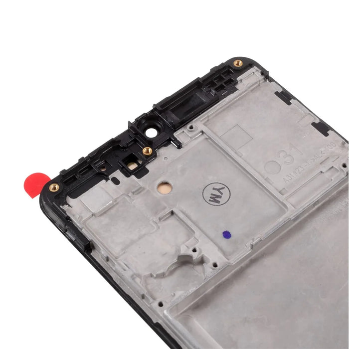 OLED Screen and Digitizer Assembly + Frame Replacement Part (Without LOGO) for Samsung Galaxy A31 SM-A315 - Black - 6