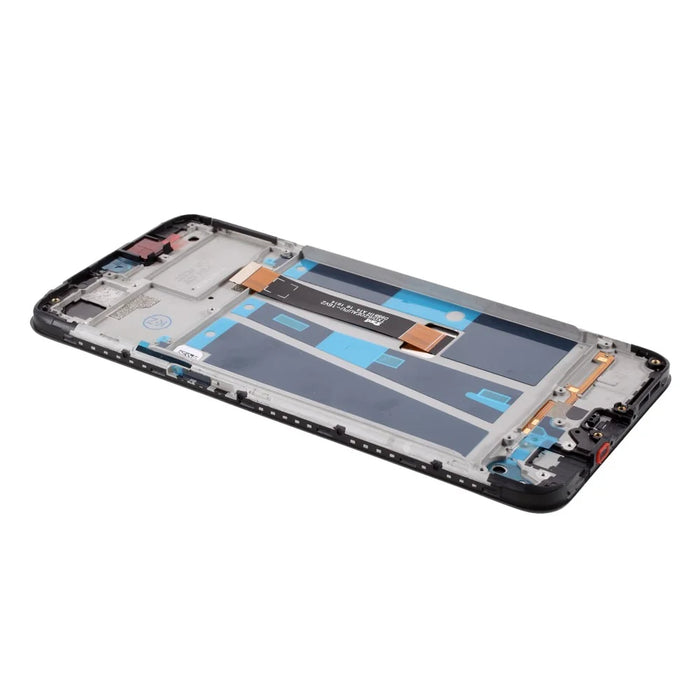 LCD Screen and Digitizer Assembly + Frame Repair Part for Oppo A7 - Black - 3