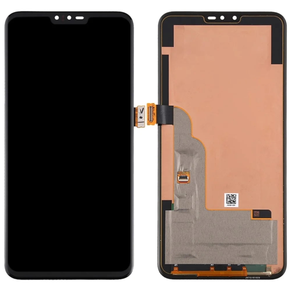 OEM LCD Screen and Digitizer Assembly (Without Logo) for LG V50 ThinQ 5G V500 - Black - 1