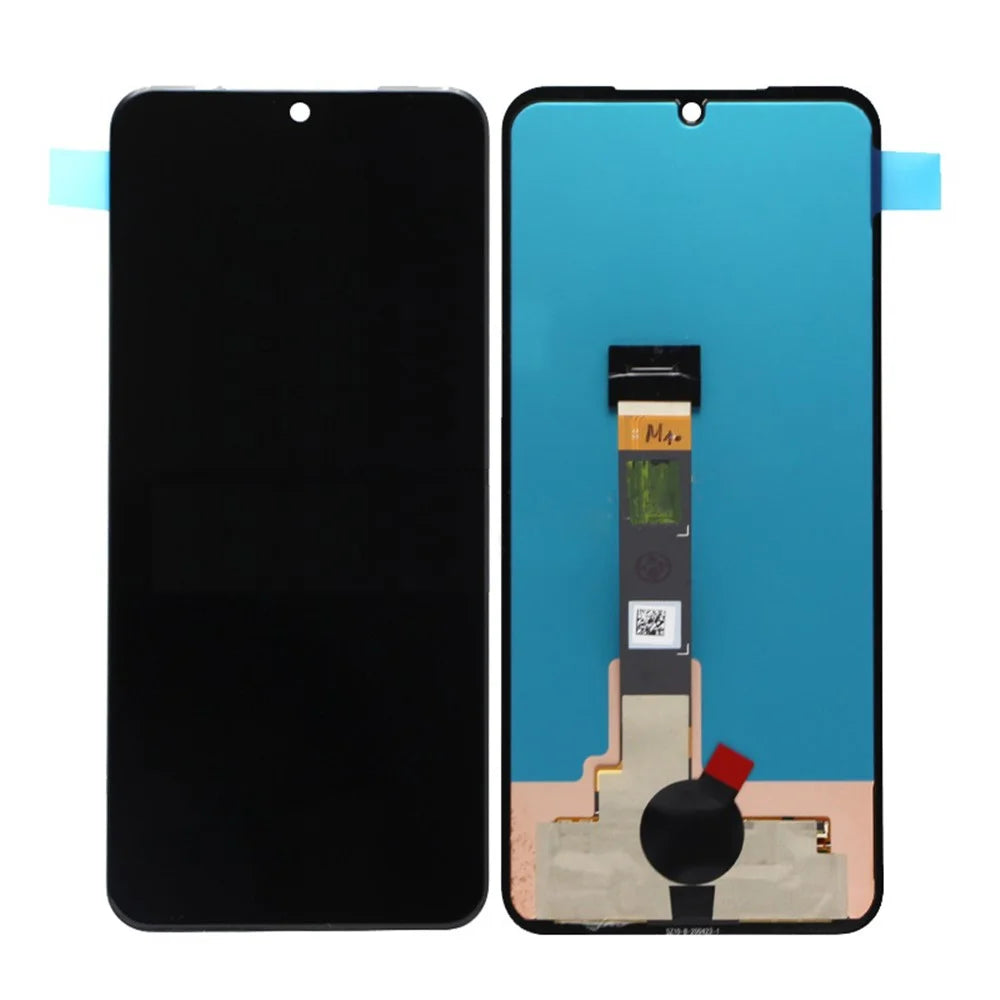 OEM LCD Screen and Digitizer Assembly (Without Logo) for LG V60 ThinQ 5G V600 - Black - 1