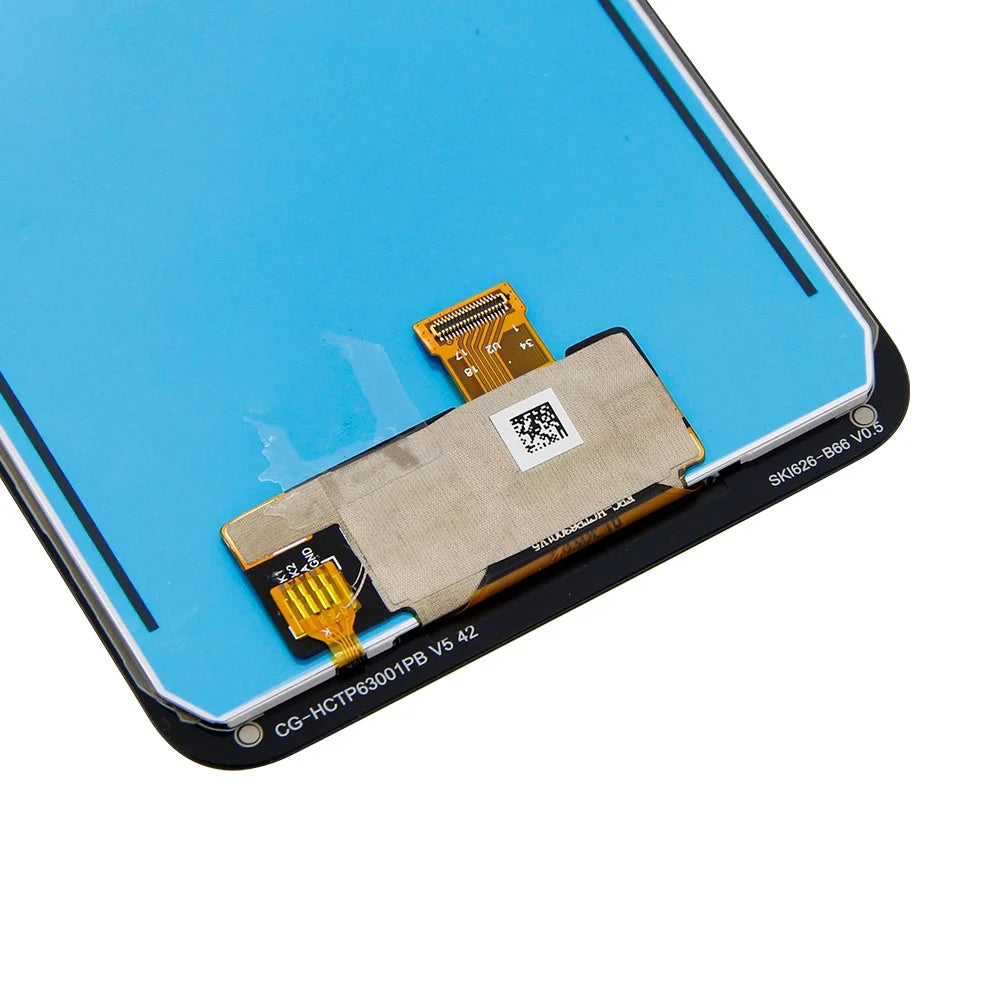 LCD Screen and Digitizer Assembly Part for LG K50 2019 X520 / Q60 X525 - Black - 3