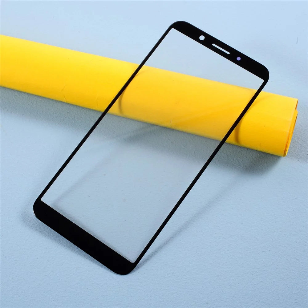 Screen Glass Lens + OCA Adhesive Replace Part for Oppo A83 2018 CPH1729 CPH1827 - Black - 2