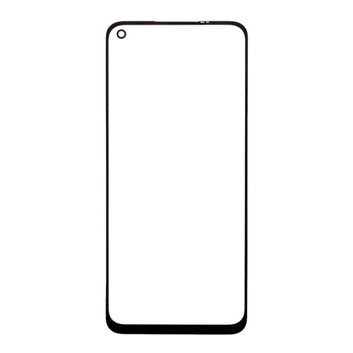 Screen Glass Lens + OCA Adhesive Replace Part for Oppo A52 2020 CPH2061, CPH2069, PADM00, PDAM10 - Black - 1