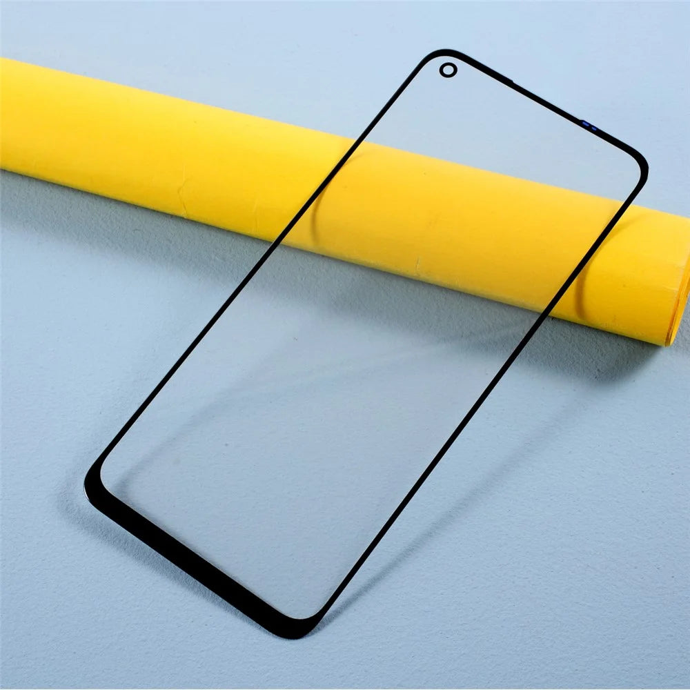 Screen Glass Lens + OCA Adhesive Replace Part for Oppo A52 2020 CPH2061, CPH2069, PADM00, PDAM10 - Black - 2