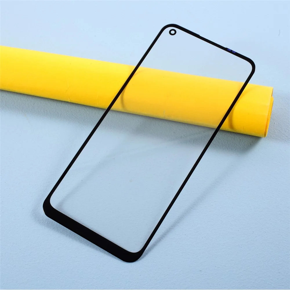 Screen Glass Lens + OCA Adhesive Replace Part for Oppo A32 (2020) PDVM00 - Black - 2