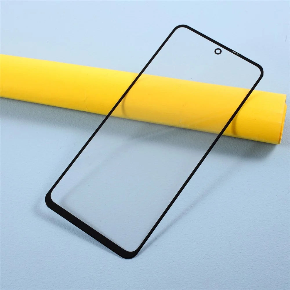 Screen Glass Lens + OCA Adhesive Replace Part for Xiaomi Redmi Note 9S 4G - Black - 2