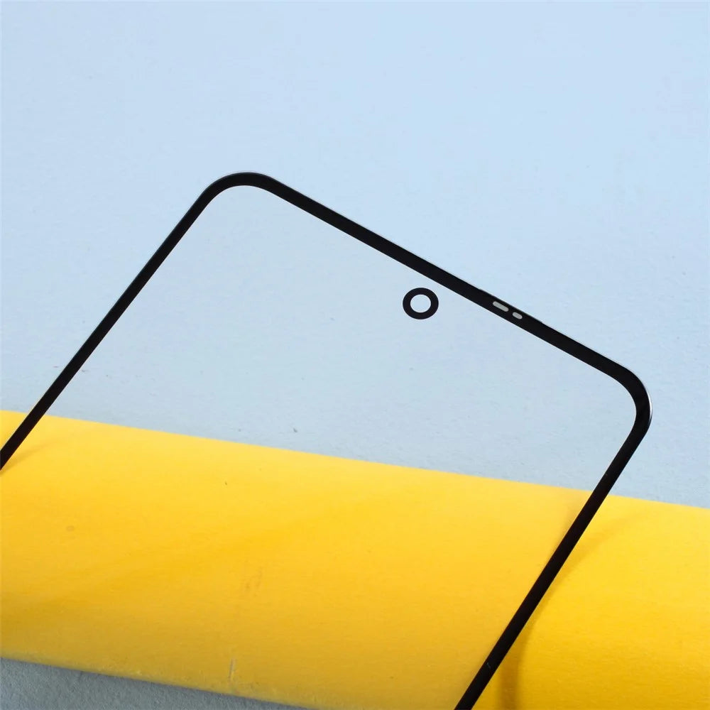 Screen Glass Lens + OCA Adhesive Replace Part for Xiaomi Redmi Note 9S 4G - Black - 3