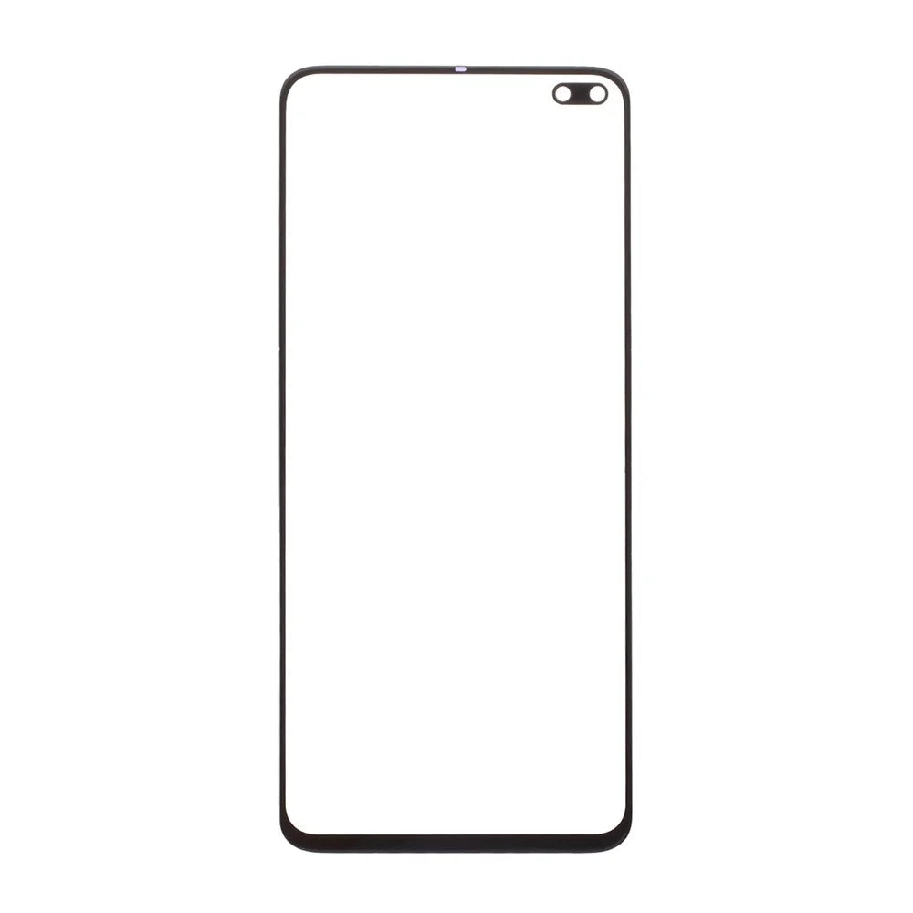 Screen Glass Lens + OCA Adhesive Replace Part for Xiaomi Redmi K30 4G M1912G7BE M1912G7BC - Black - 1