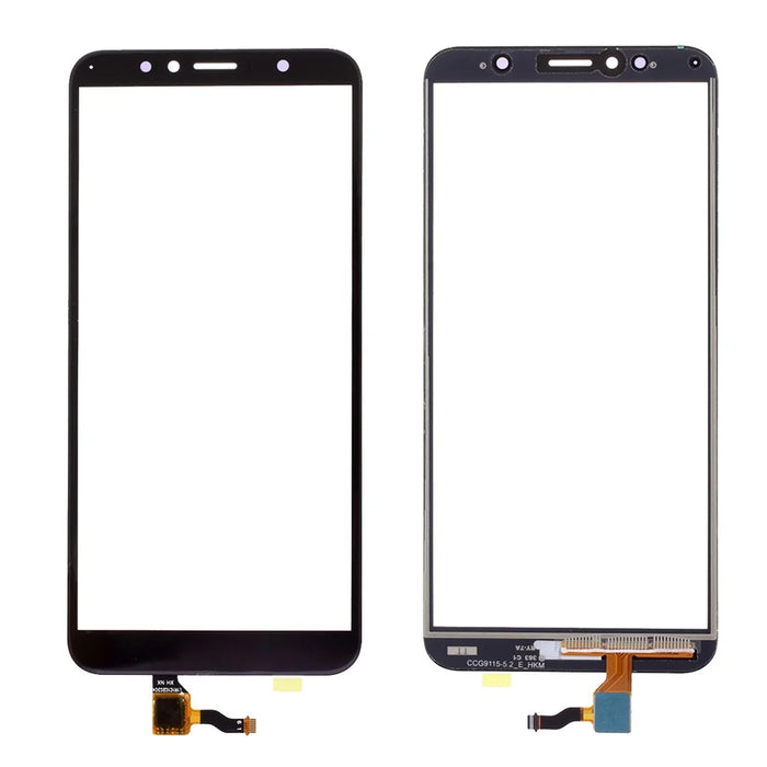 Digitizer Touch Screen Glass Replace Part for Huawei Y6 (2018)/Enjoy 8e - Black - 1