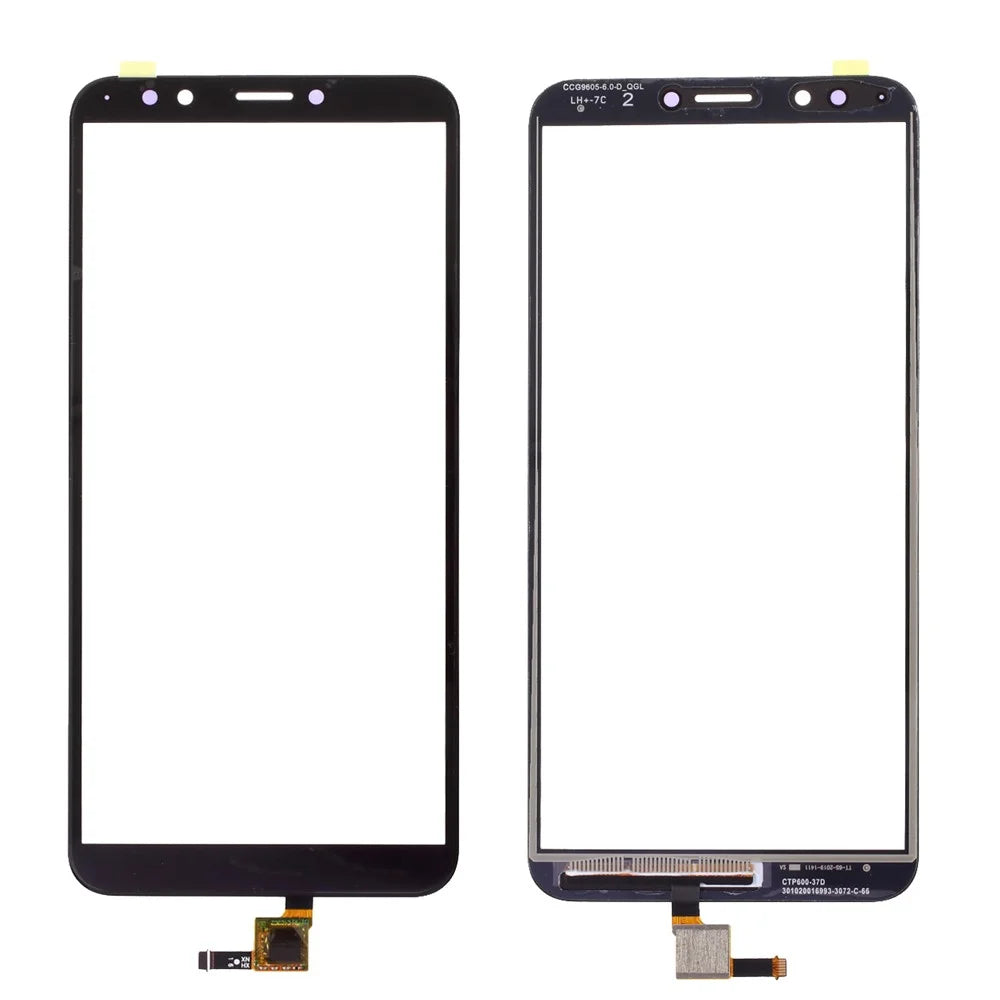 For Huawei Honor 7C Digitizer Touch Screen Glass Replace Part - Black - 1