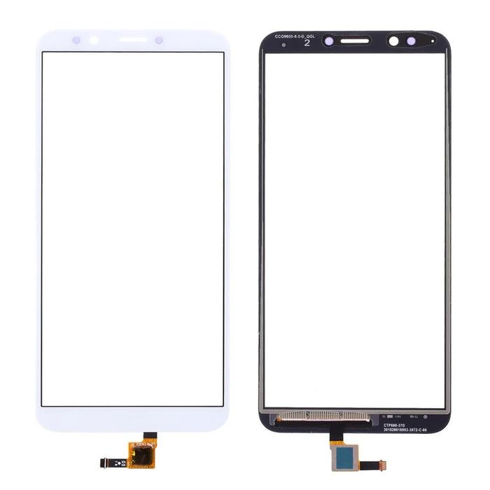 Replace Part for Huawei Y7 2018 / Huawei Enjoy 8 Digitizer Touch Screen Glass - White - 1