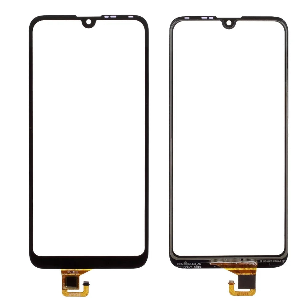 Digitizer Touch Screen Glass Replacement for Huawei Y7 2019 / Huawei Enjoy 9 (6Pin Line Version 3+32GB) - Black - 1