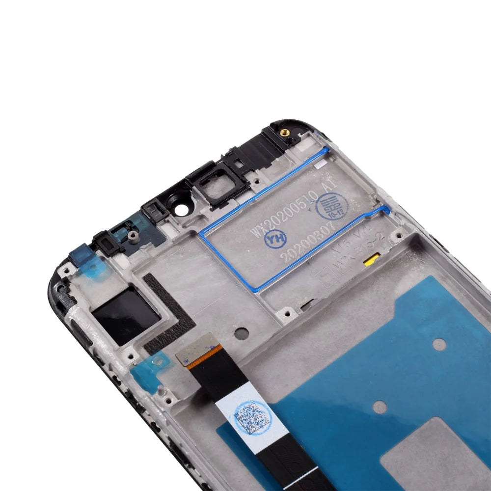 LCD Screen and Digitizer Full Assembly with Frame Repair Part for Huawei Y7 (2019)/Enjoy 9 (11Pin Line Version 4+64GB) - Black - 6