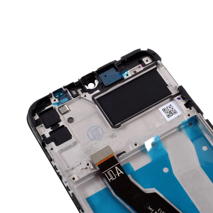 Grade B LCD Screen Display Digitizer Assembly + Frame (without Logo) for Huawei Enjoy 10e/Y6p/Honor 9A - Black - 5