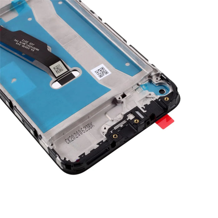 Grade B LCD Screen Display Digitizer Assembly + Frame (without Logo) for Huawei Enjoy 10e/Y6p/Honor 9A - Black - 6