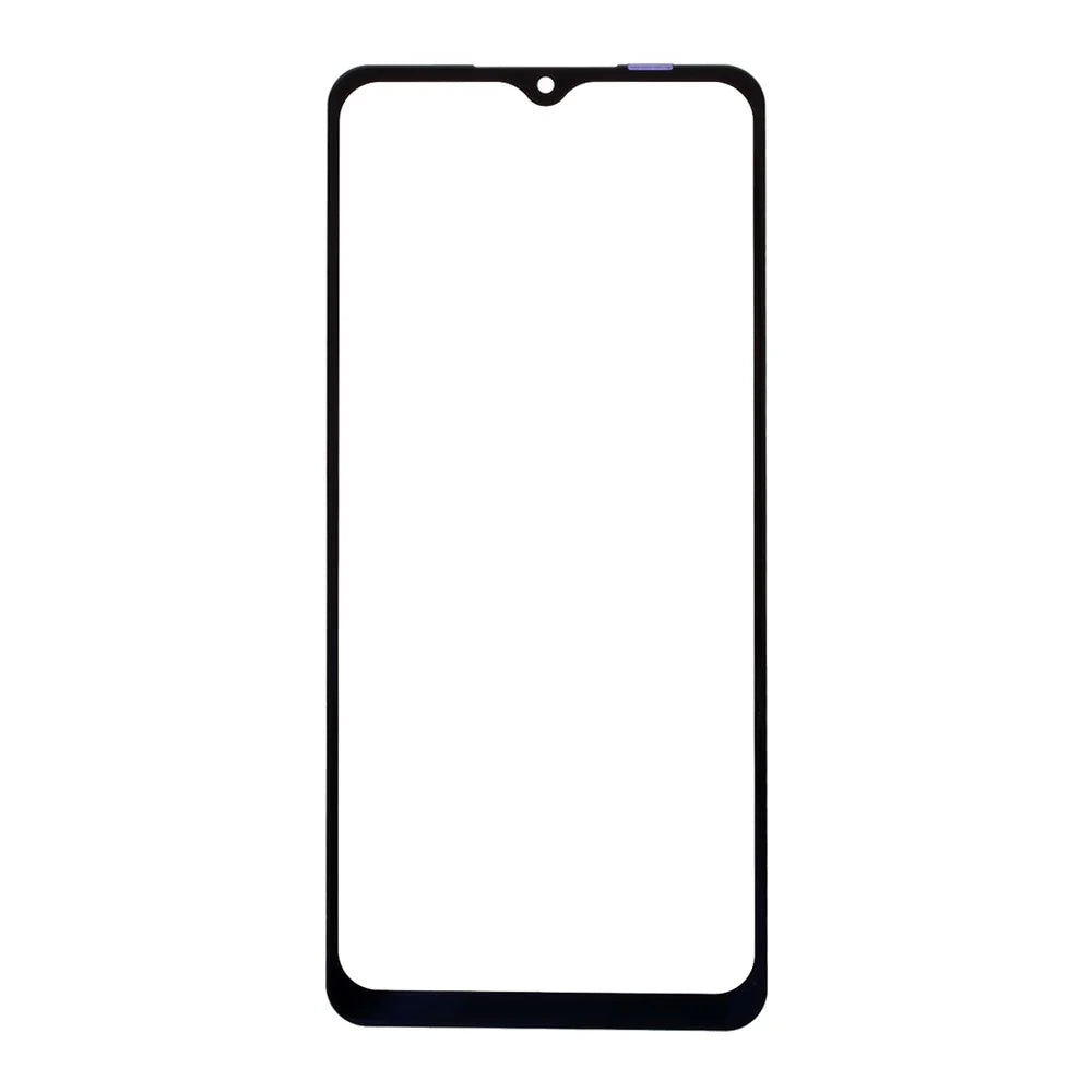 Screen Glass Lens + OCA Adhesive Replacement for Samsung Galaxy A02s (164.2mm) A025 / A03s (164.2mm) - Black - 1