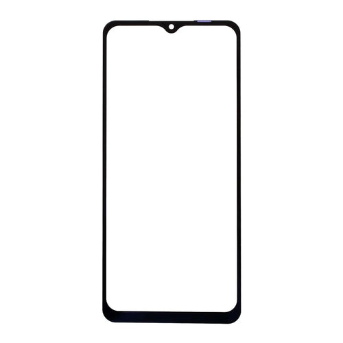 Screen Glass Lens + OCA Adhesive Replacement for Samsung Galaxy A02s (164.2mm) A025 / A03s (164.2mm) - Black - 1