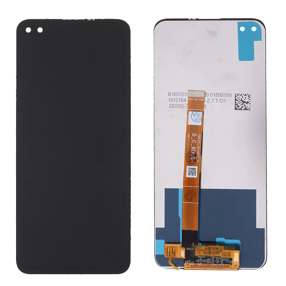 LCD Screen and Digitizer Assembly Spare Part for Realme 6 Pro - Black - 1