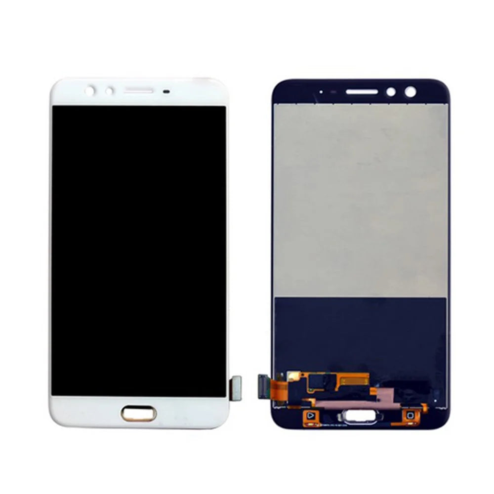 LCD Screen and Digitizer Assembly Spare Part for Oppo F3 Plus - White - 1