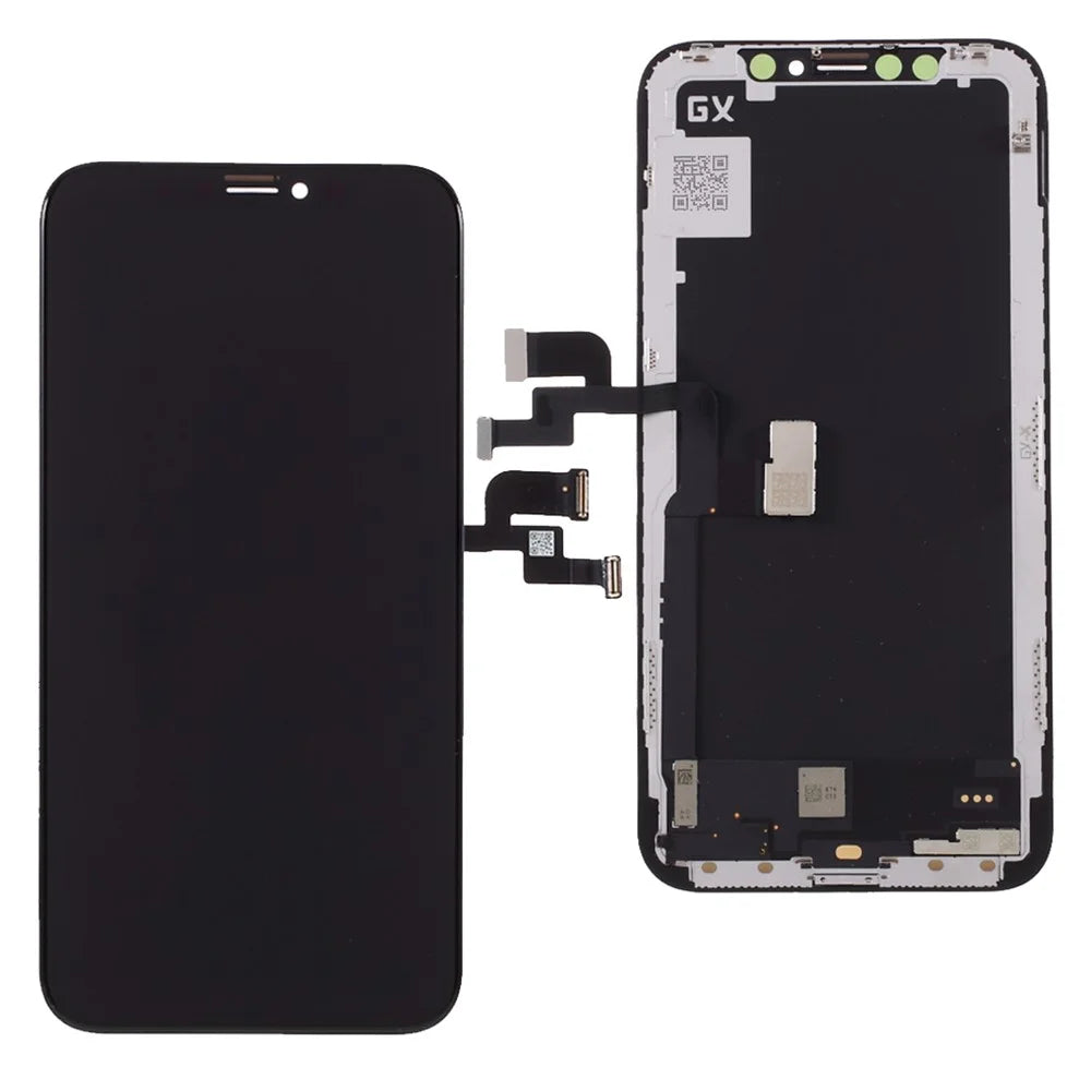 Grade C OLED Screen and Digitizer Assembly Replacement Part (GX-OLED Workmanship/Hard Screen) (without Logo) for iPhone X - 1