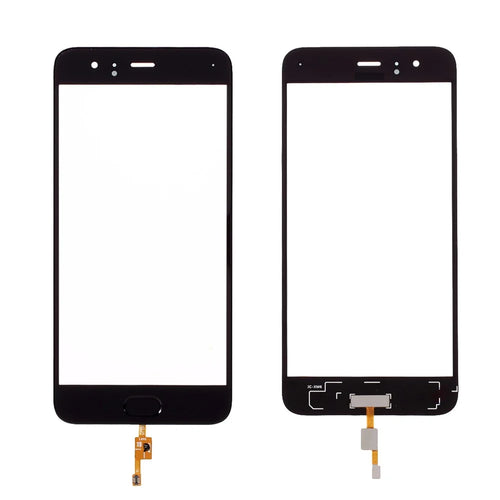 Digitizer Touch Screen Glass Replacement with Fingerprint Button Flex Cable for Xiaomi Mi 6 - Black - 1